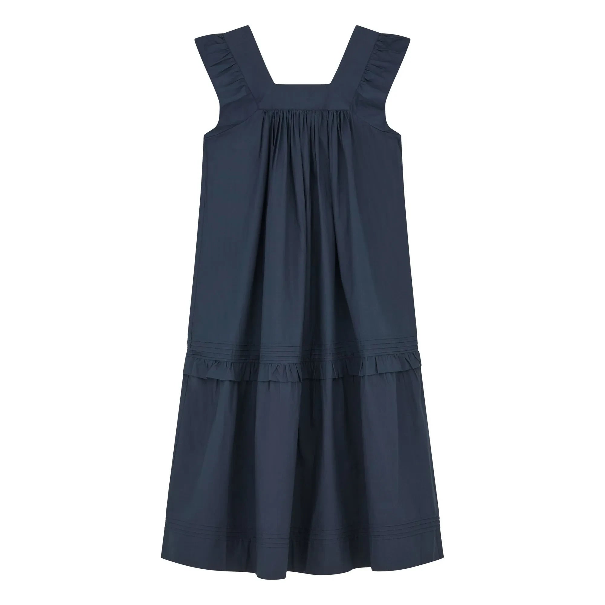 Skall Studio – Alina Baumwollkleid | Marine