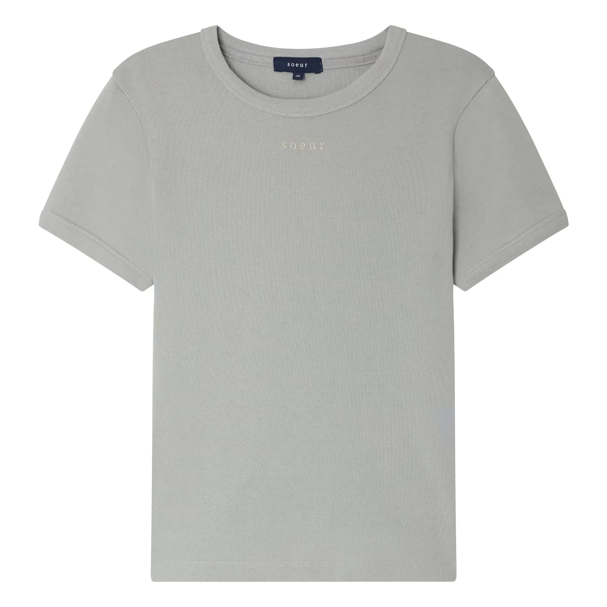Soeur - Aristide Bio-Baumwoll-T-Shirt | Eisblau