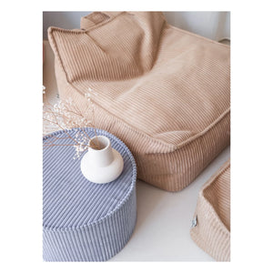 Wigiwama - Velvet armchair | Light brown
