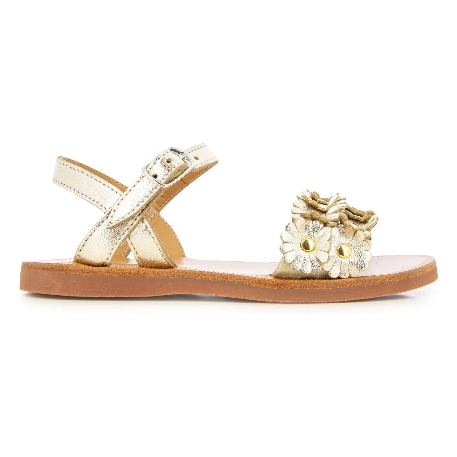 Pom d'Api - Plagette Multi Flo Sandalen | Gold