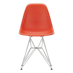 Vitra - DSR Plastik sandalye - krom çerçeve - Charles & Ray Eames | Rouge coquelicot