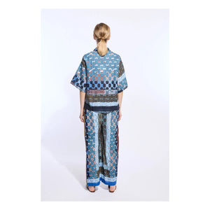 Mapoésie - Max Pollen Baumwollhose | Blau