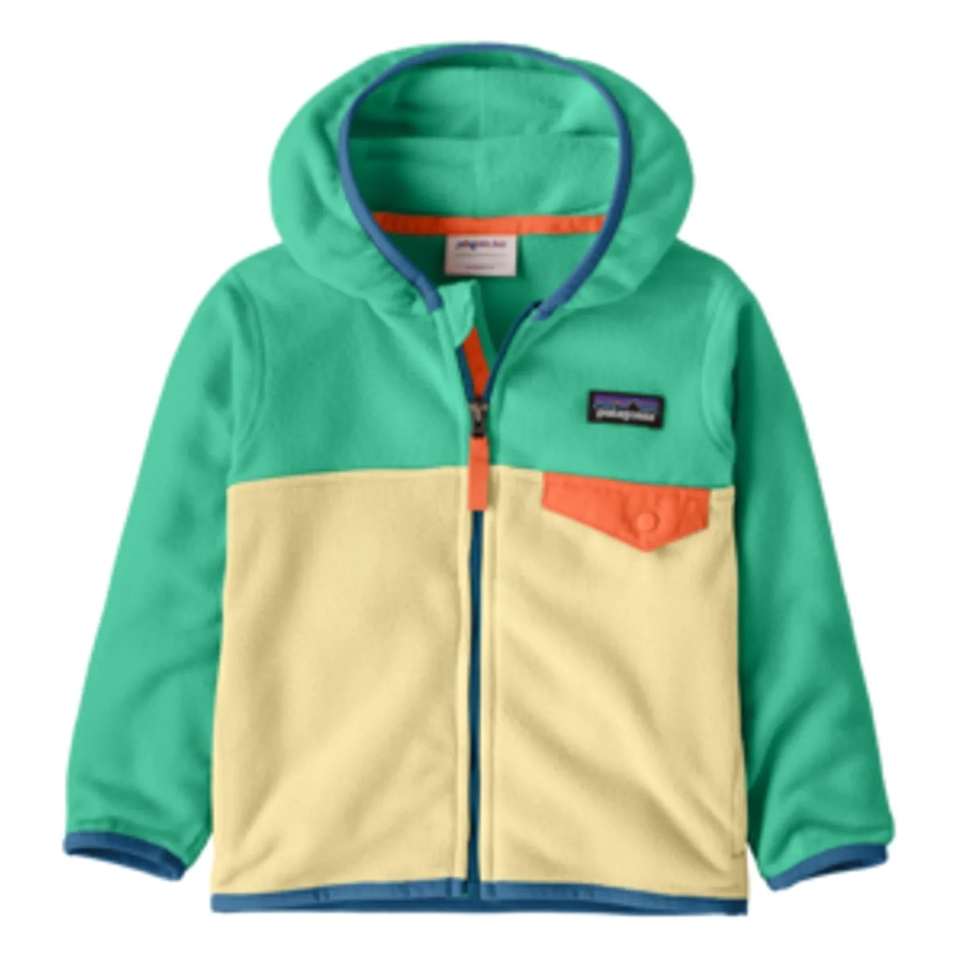 Patagonia - Micro D Snap-T Geri Dönüştürülmüş Elyaf Polar Erkek Bebek Ceketi | Turkuaz