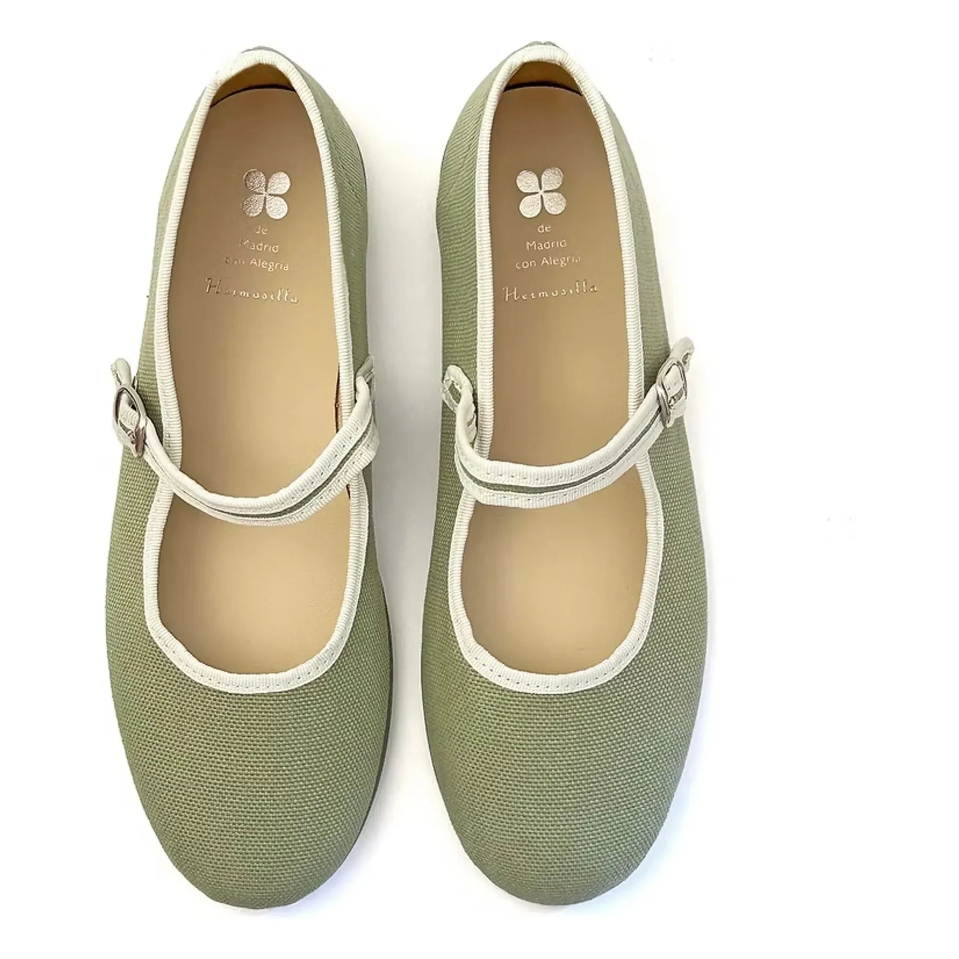 Hermosilla - Ballet Flats Pivert - Women's collection | Khaki