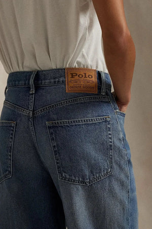 Polo Ralph Lauren Pamuklu Jean Wd Lg Crp Ankle Wide