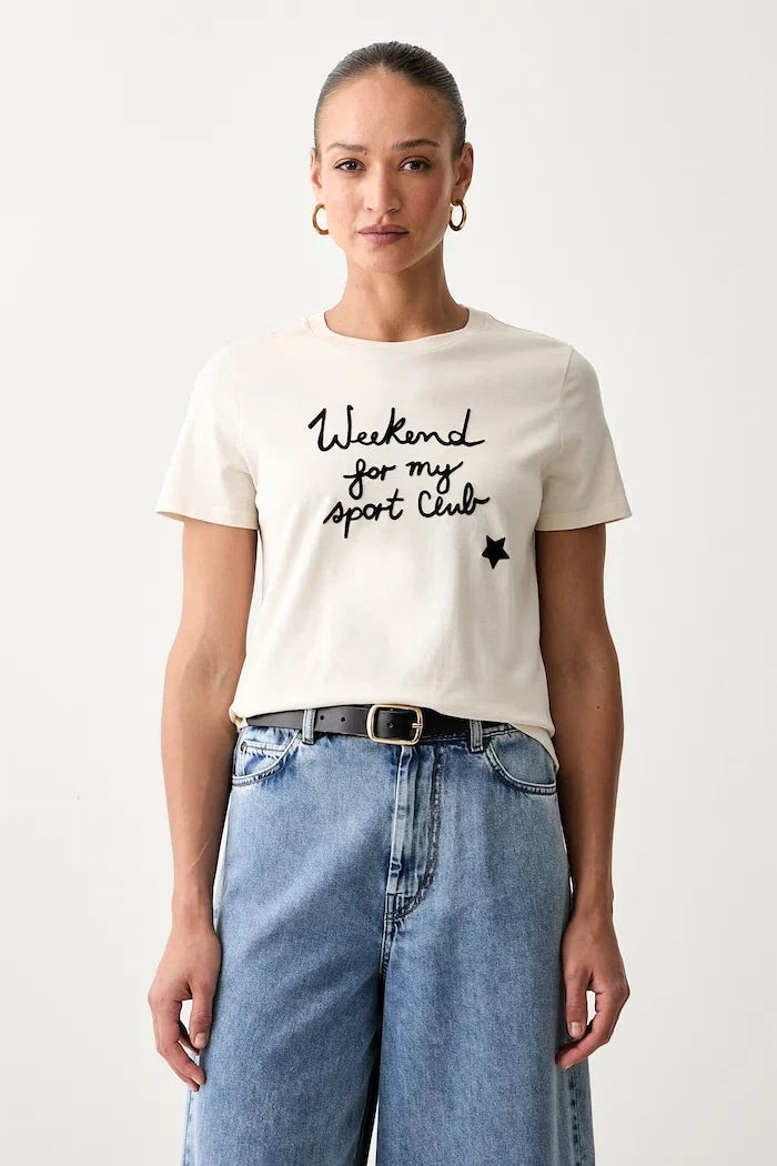Weekend Max Mara Kadın Pamuklu Tişört WKDEDISON