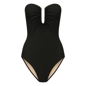 Vanessa Sposi - Le Loop Metal One-Piece Swimsuit | Black