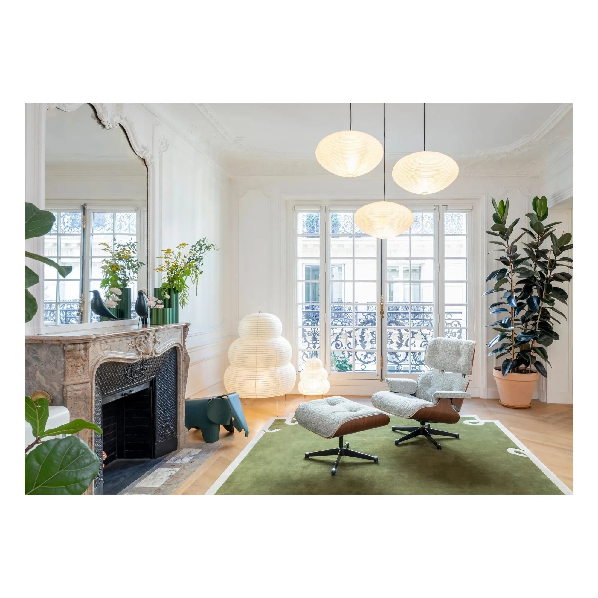 Vitra - Akari 21A Pendant | Ecru