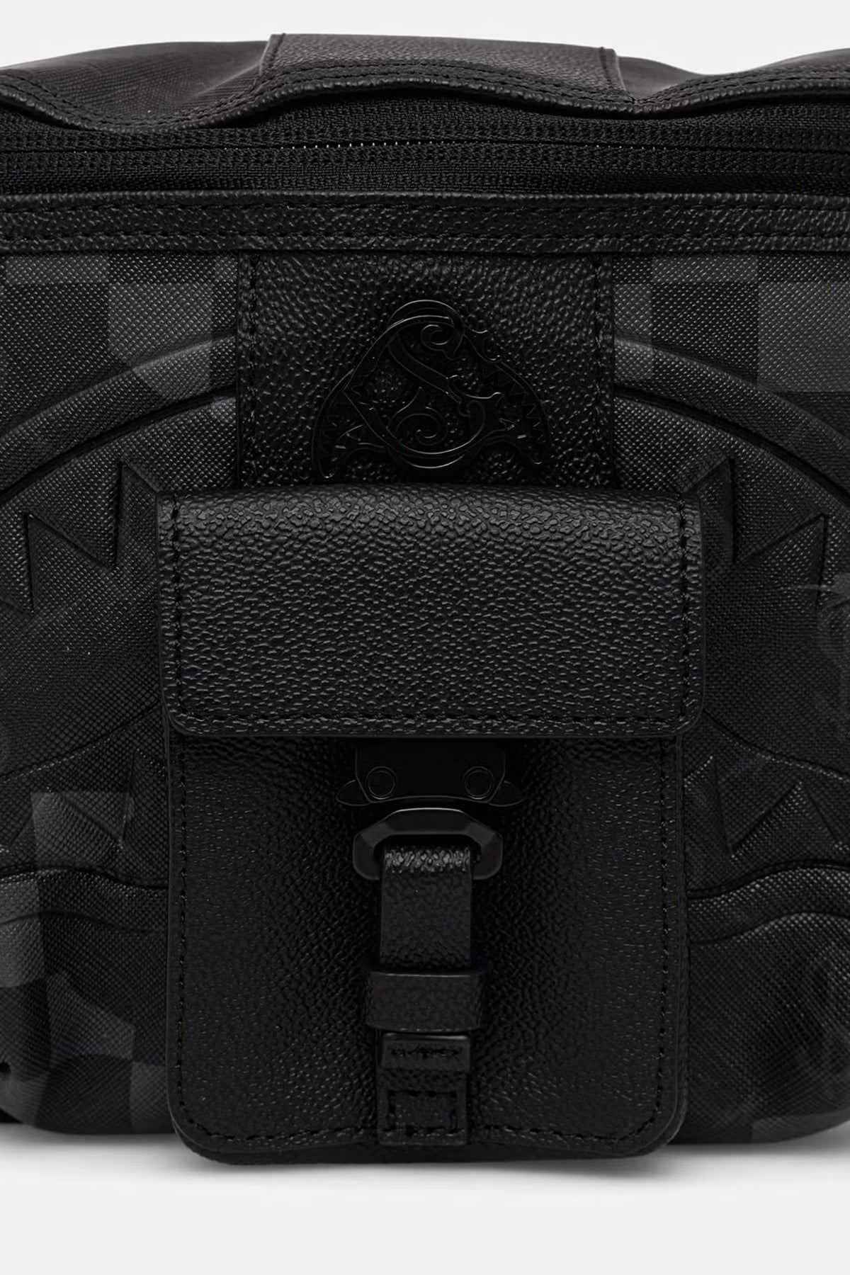 Sprayground - Schwarze Bauchtasche 910B9055NSZ
