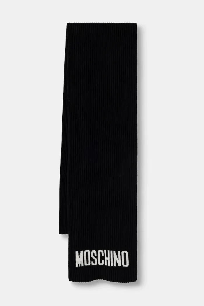 Moschino erkek yün eşarp
