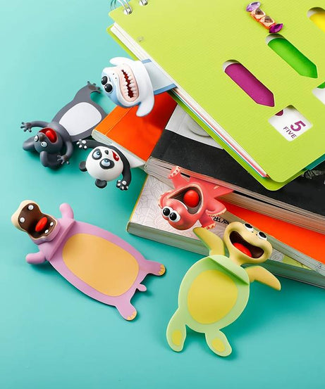 Dinossi - Sevimli Korkunç Kitap Ayracı Ahtapot-Dinossi