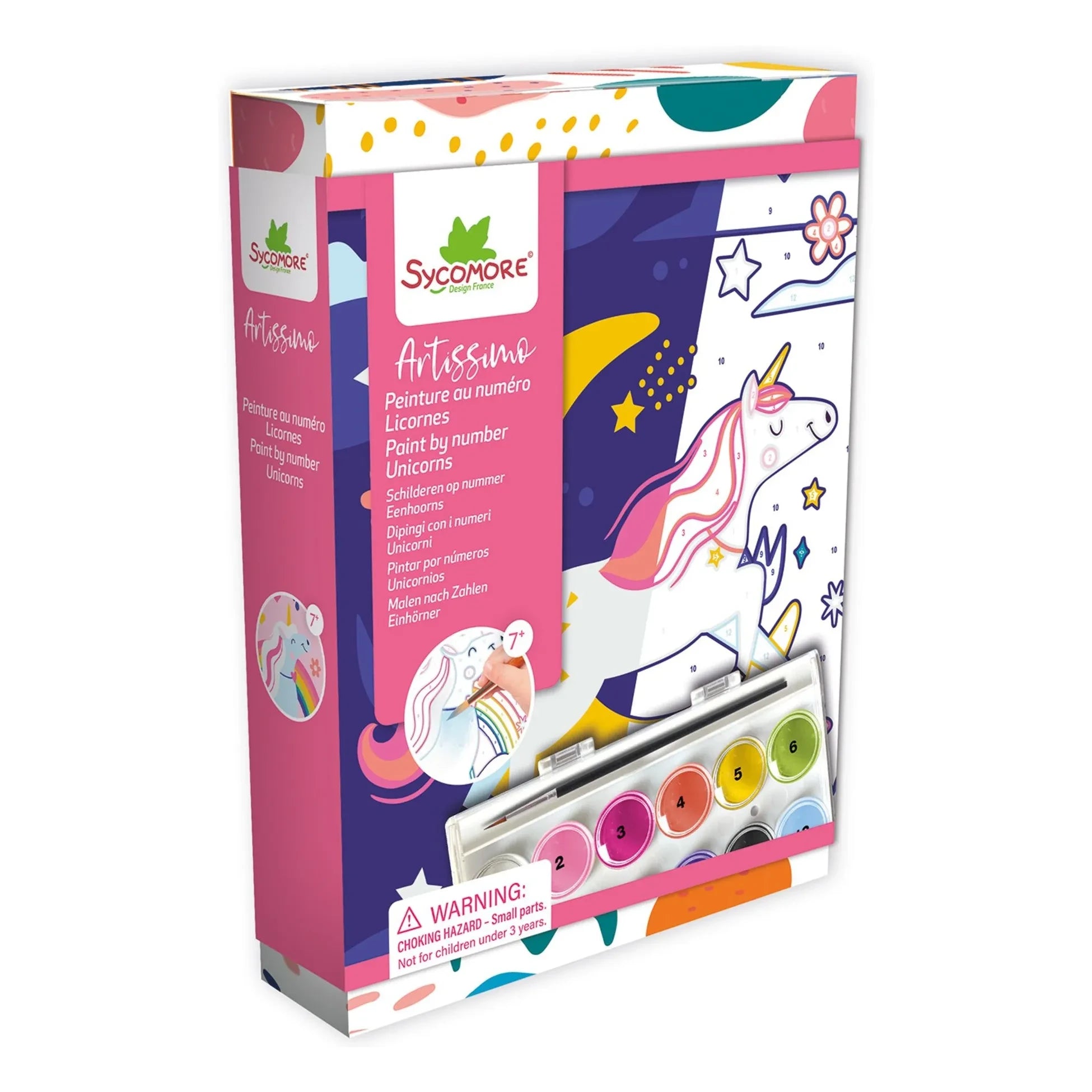 Sycomore - Artissimo - Sayılarla Boyama Unicornlar