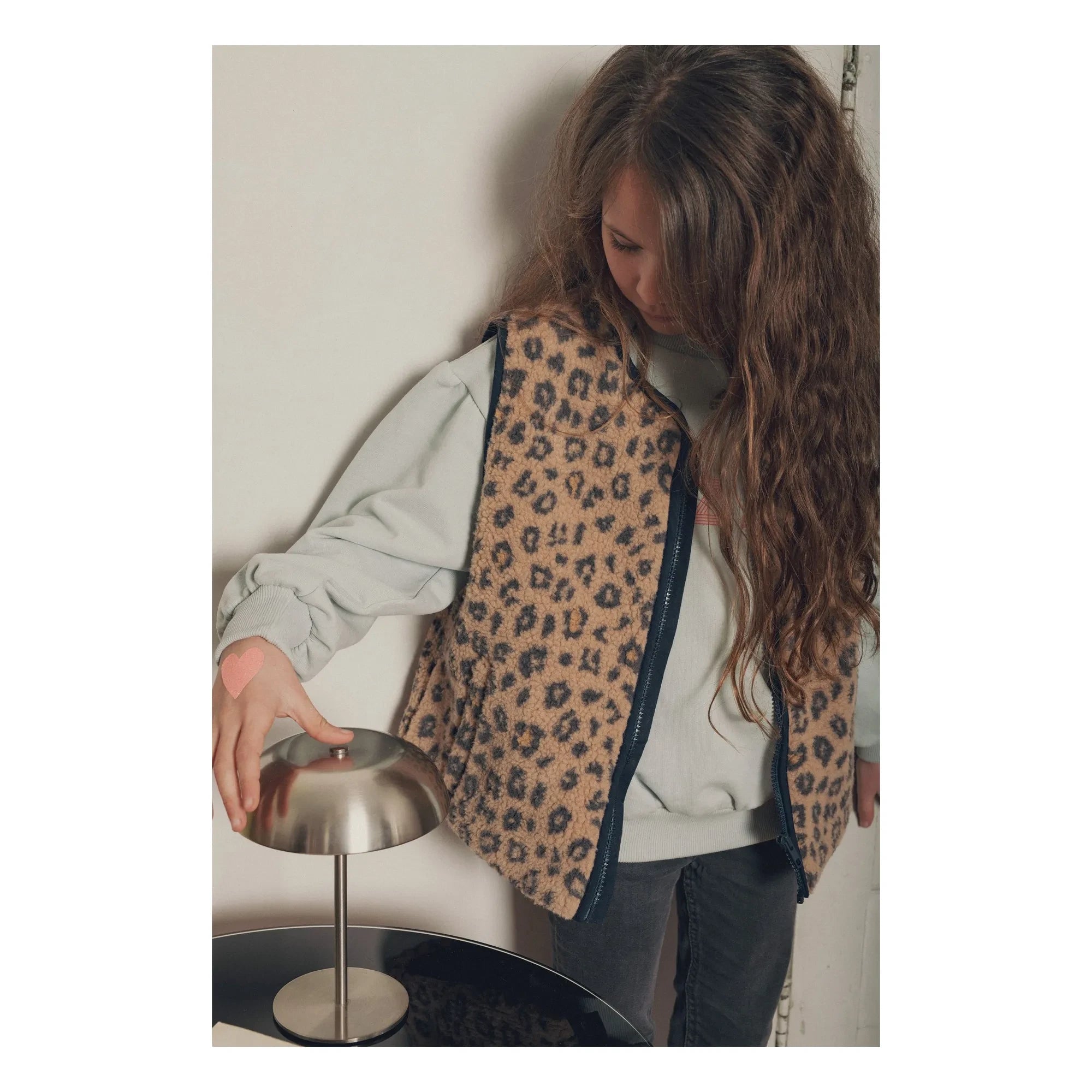 Marlot Paris - Joe Leopard Yelek | Bej