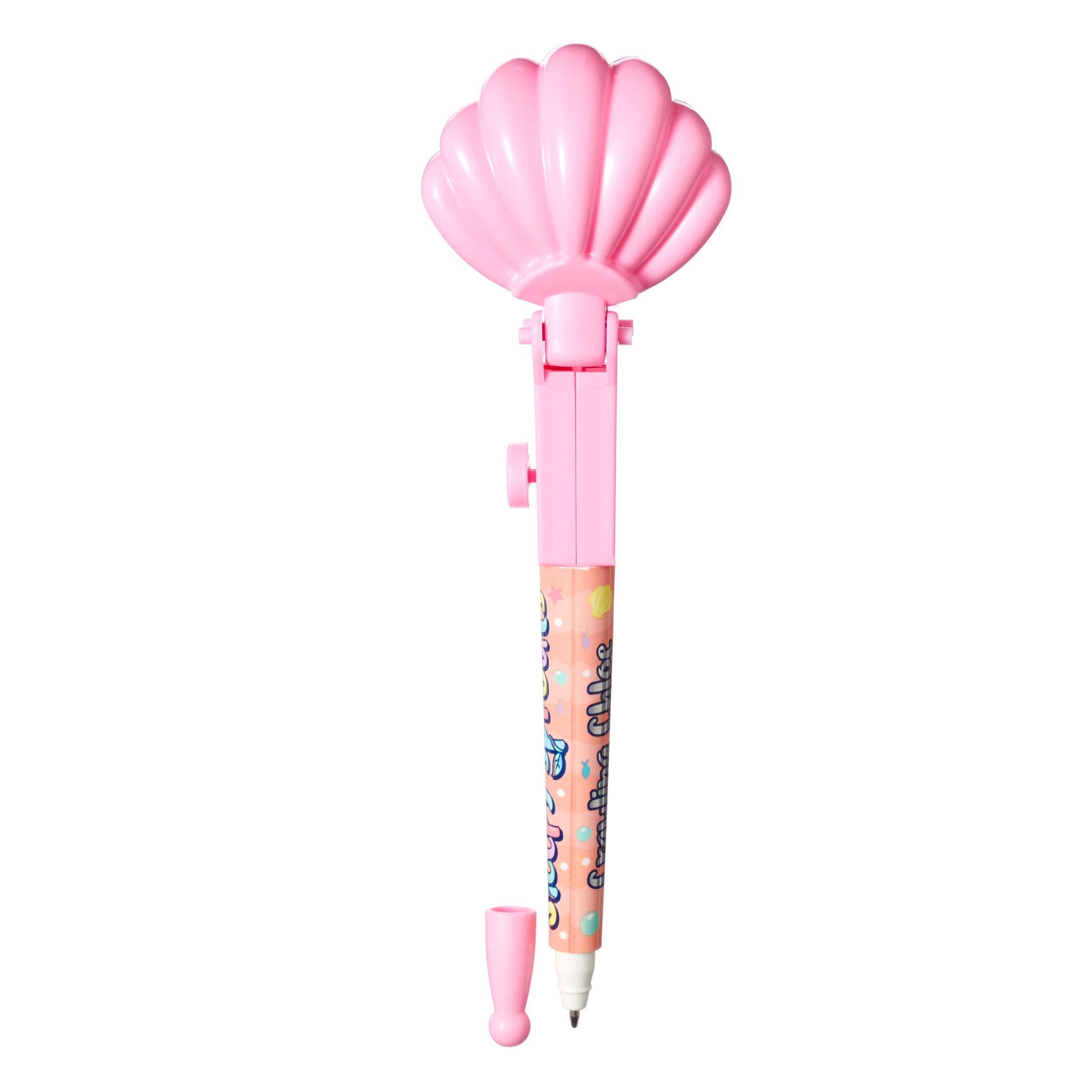 Smiggle - Splash Sleepy Sürpriz Oyuncaklı Tükenmez Kalem-Dinossi