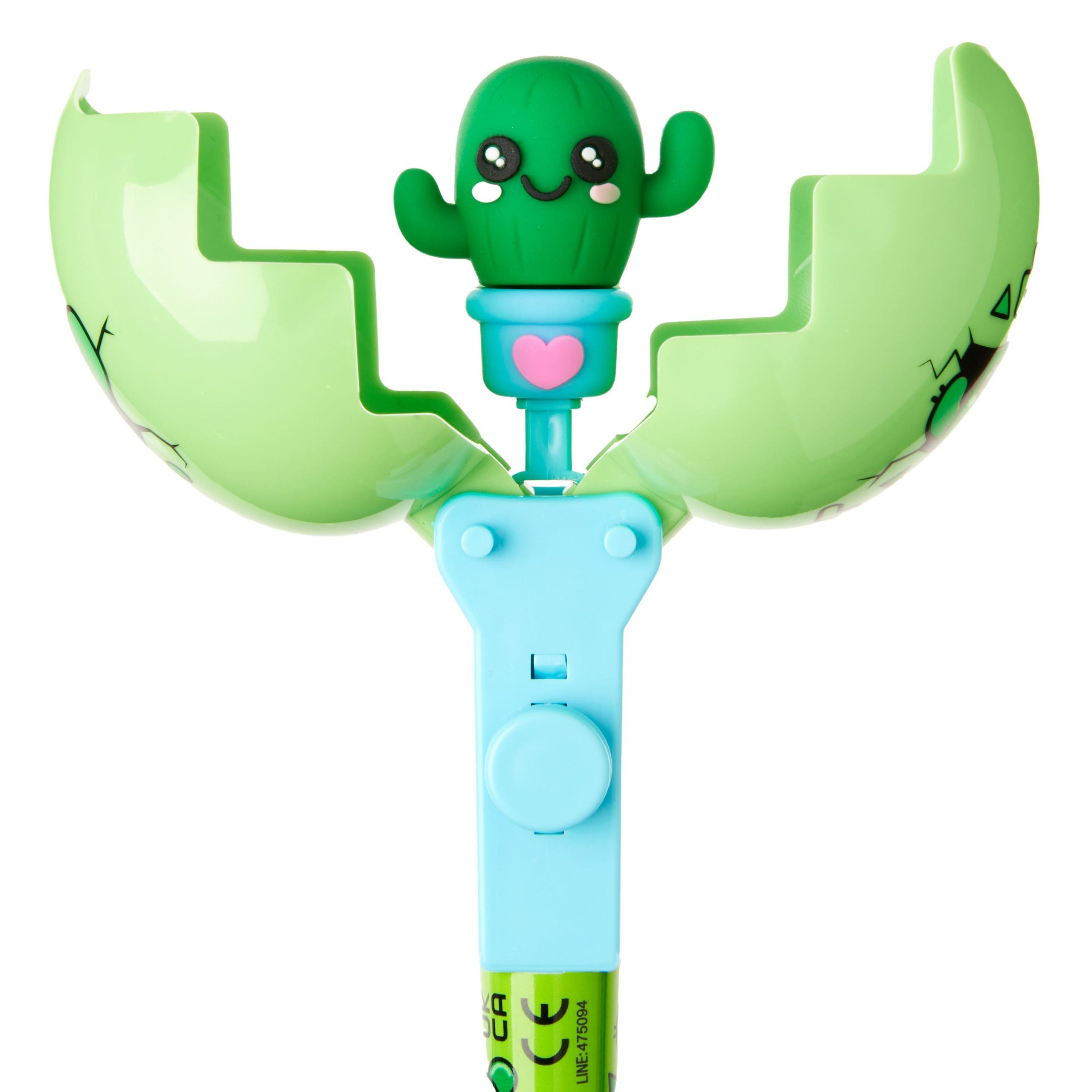 Smiggle - Happy Friends Sürpriz Oyuncaklı Tükenmez Kalem-Dinossi