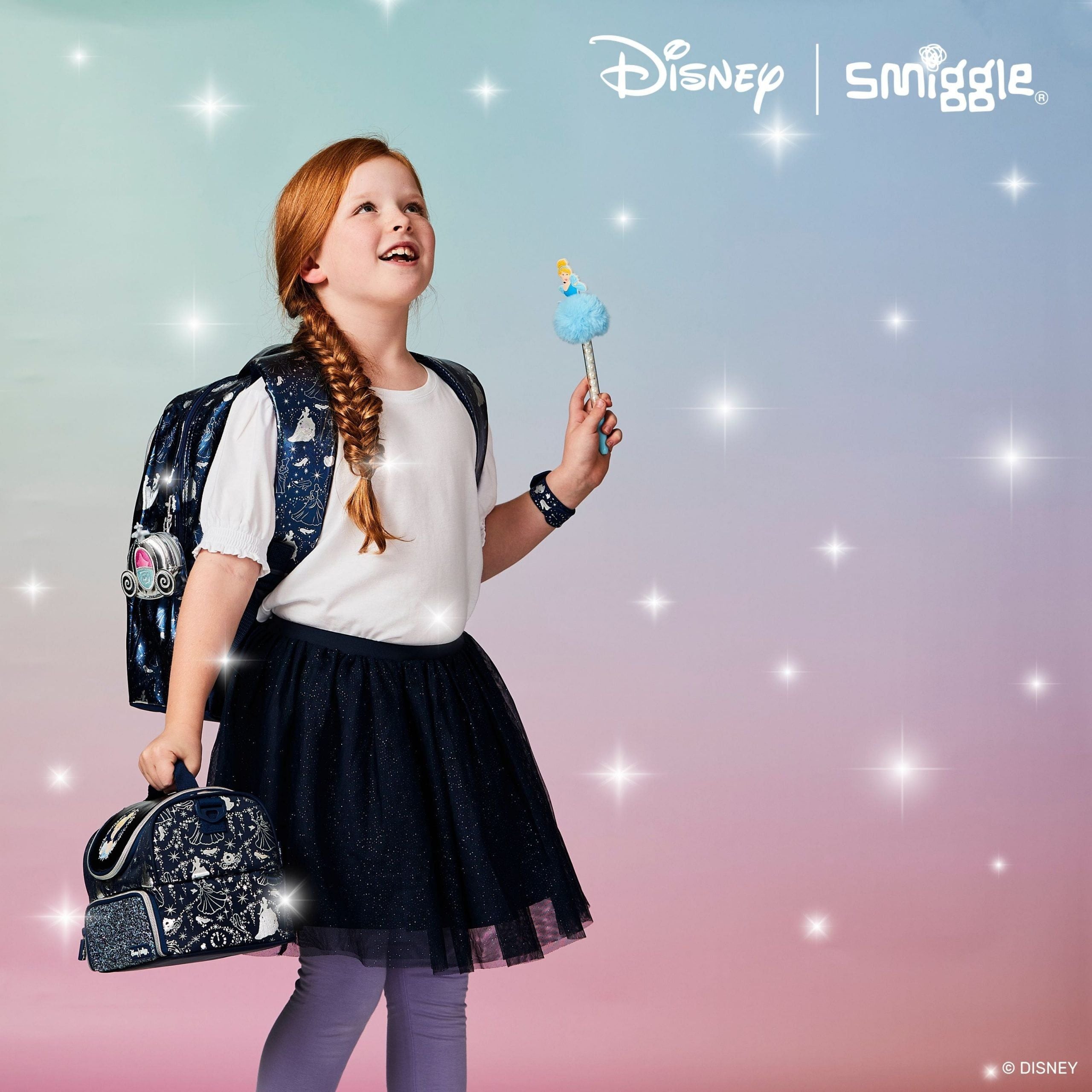 Smiggle - Disney Prenses Kalemi-Dinossi