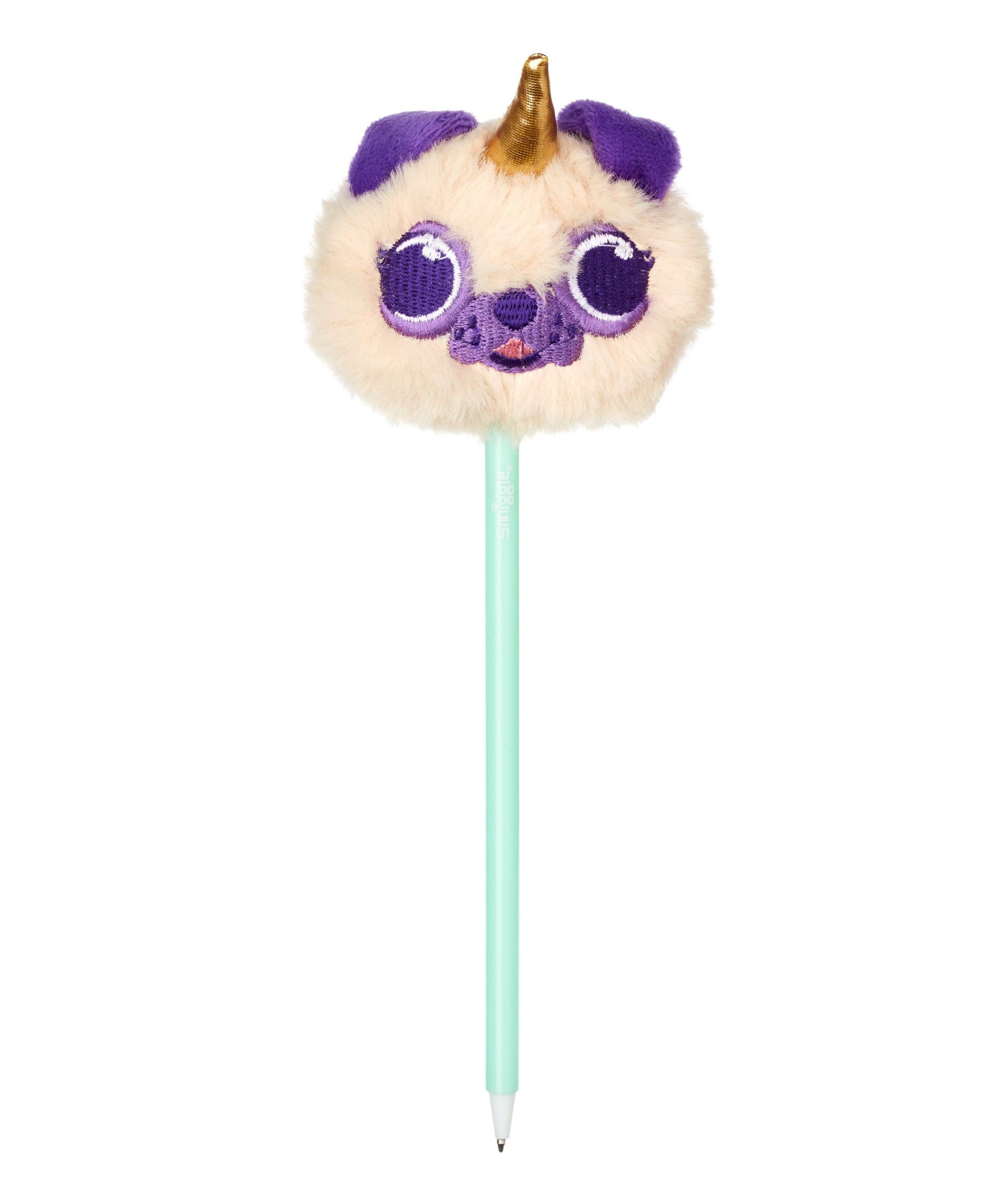 Smiggle - Hey There Peluşlu Kalem-Dinossi