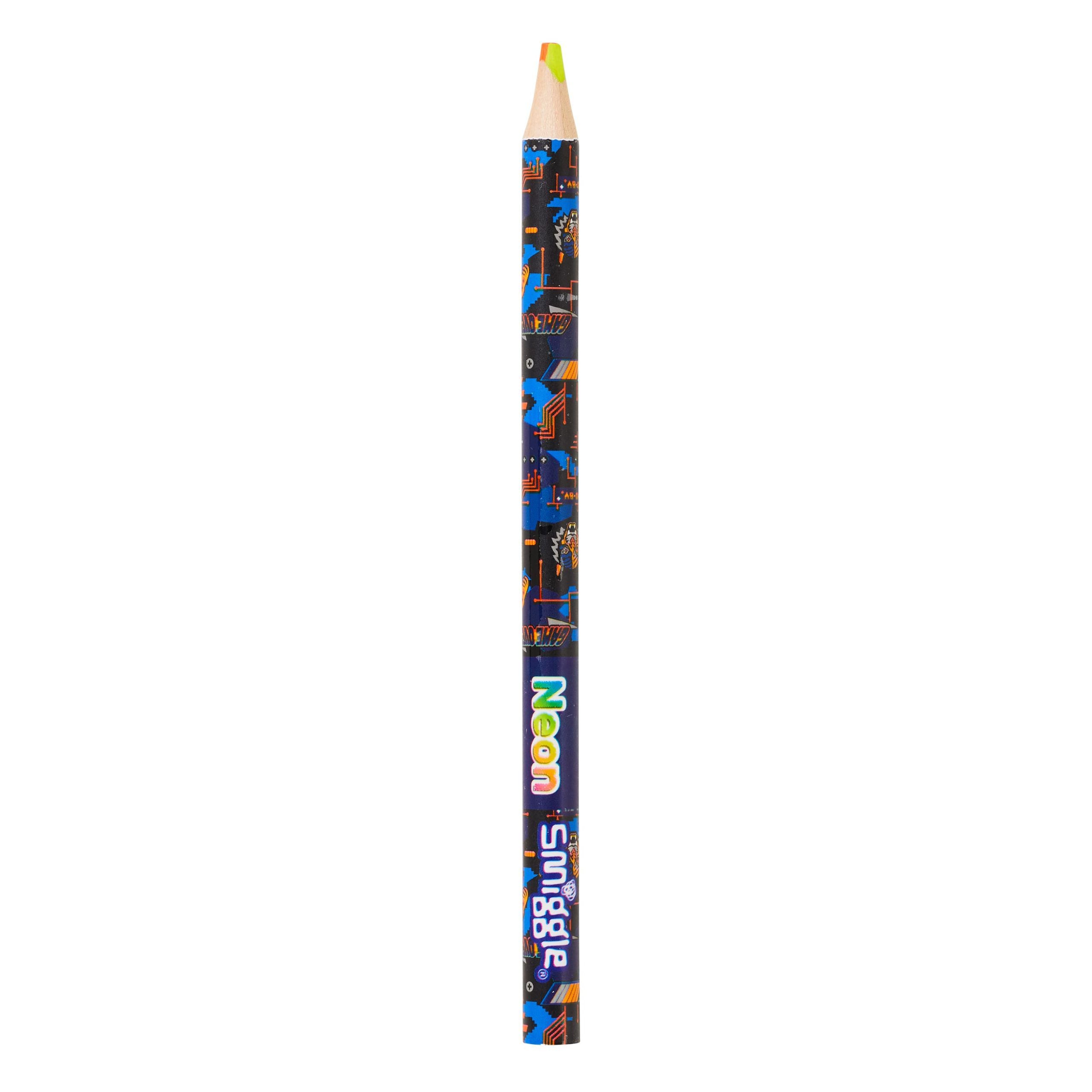 Smiggle - Hey There Gökkuşağı Kalemi-Dinossi