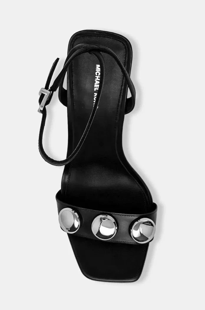 MICHAEL Michael Kors Liana Dome Stud Sandal Deri Sandalet