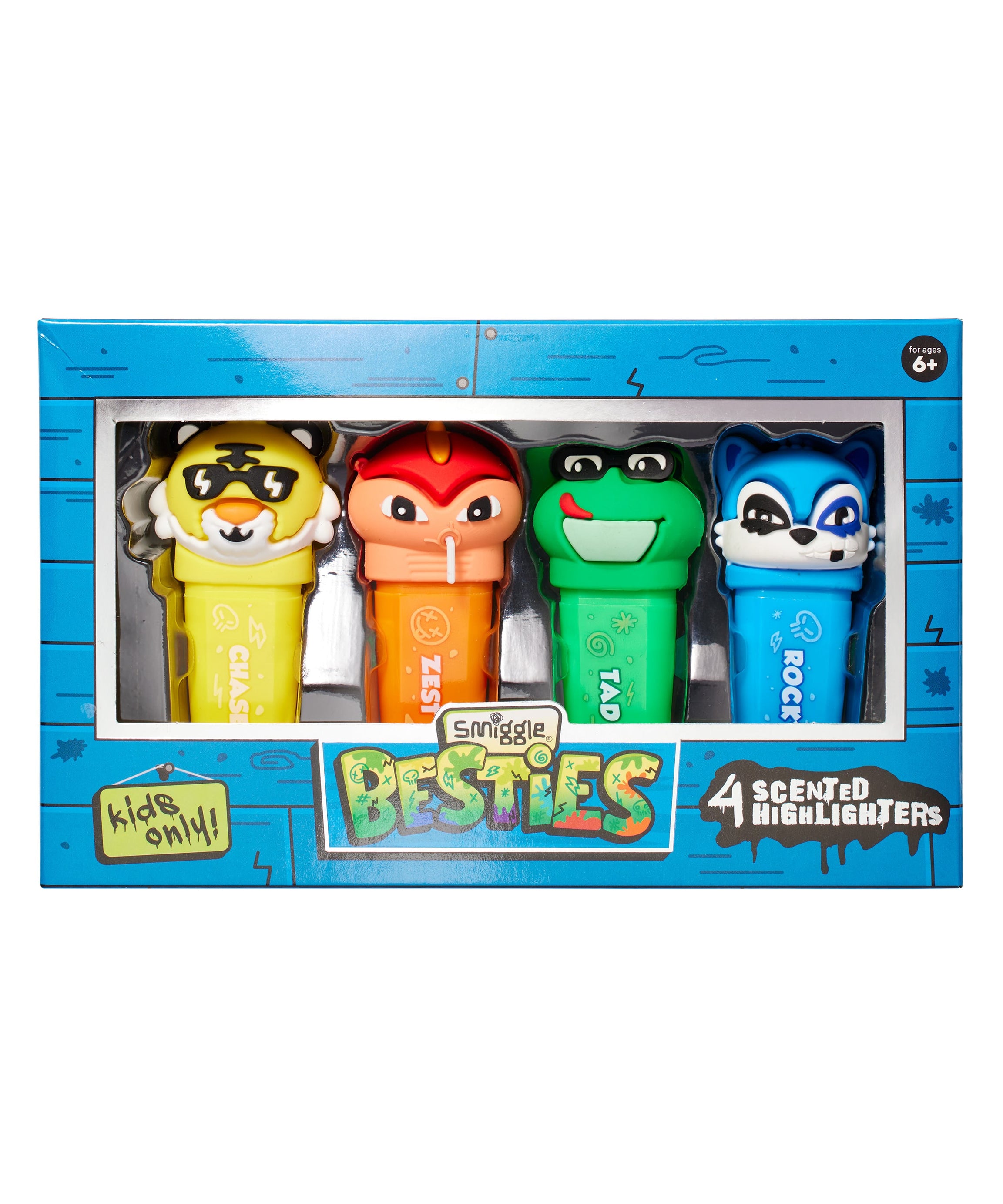 Smiggle - Besties Highlighter Kalem Seti-Dinossi