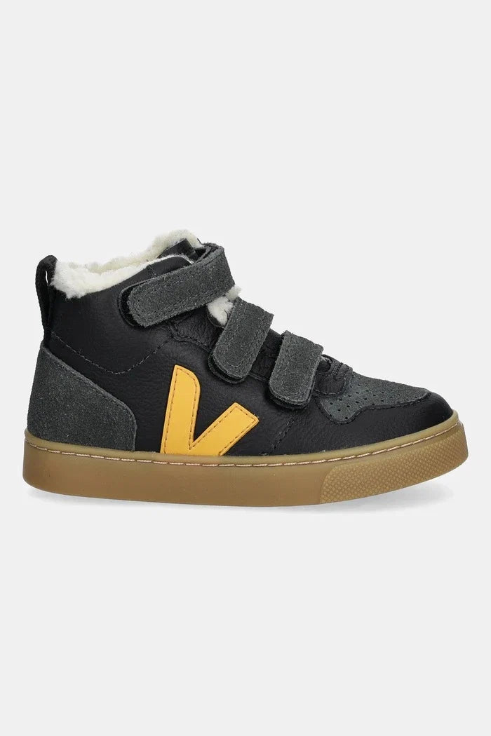 Детски кожени маратонки Veja Small V-10 Mid Winter