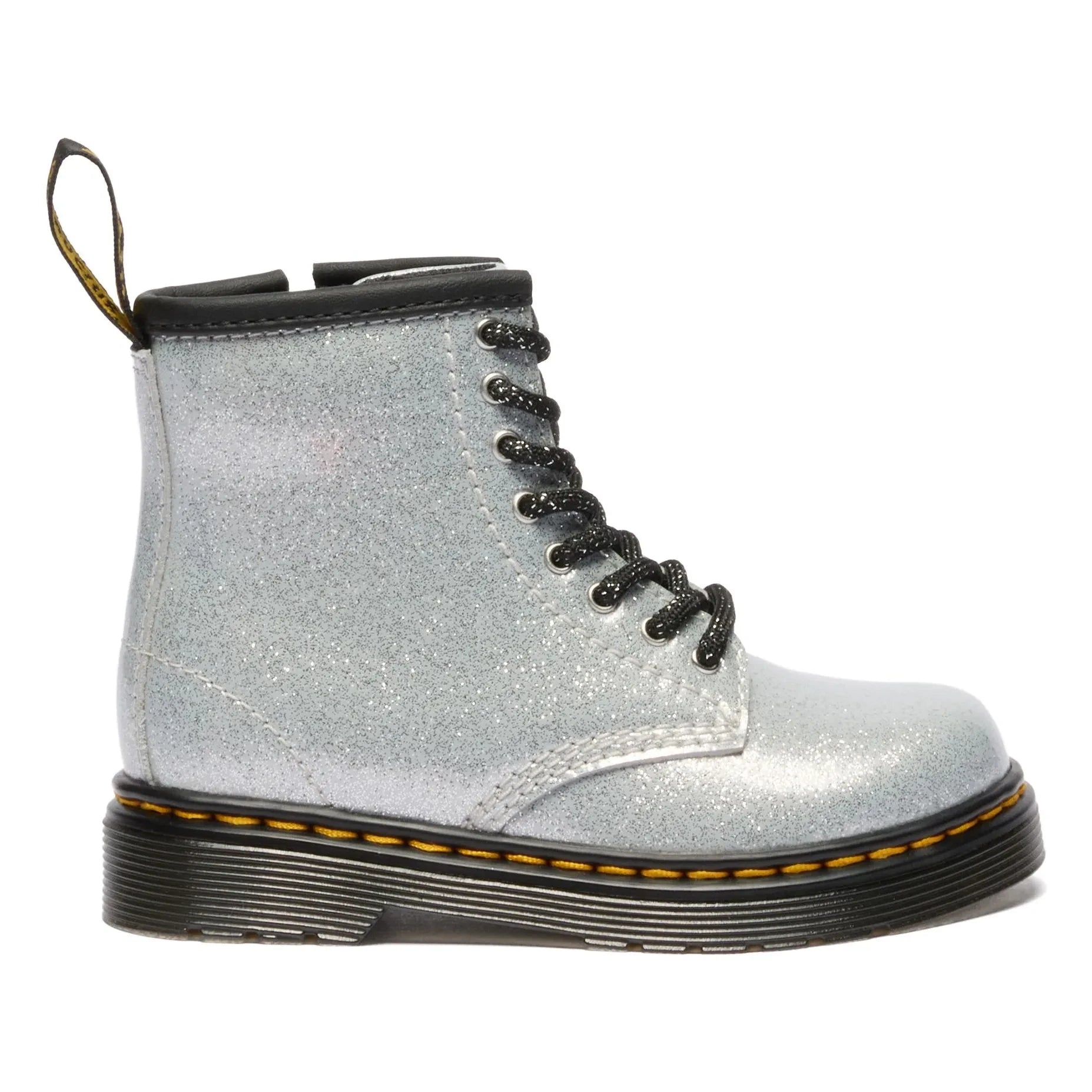 Dr Martens - 1460 J Glitter Çizme | Gümüş