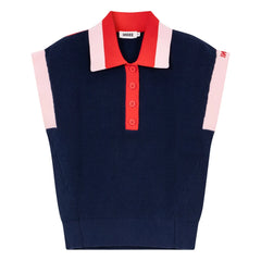 Indee - Valor file polo tişört | Lacivert