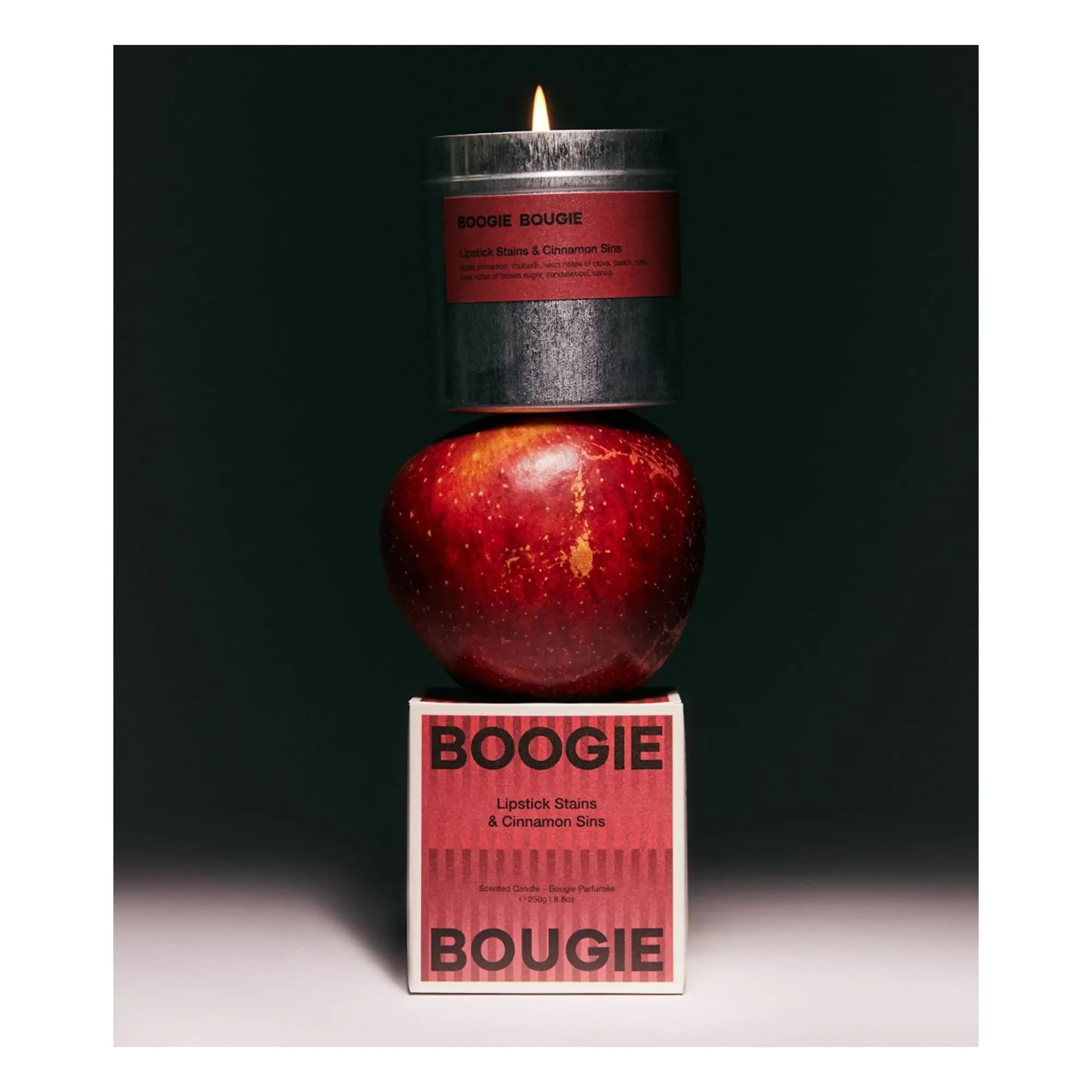 Boogie Bougie - Lipstick Stains & Cinnamon Sins mum