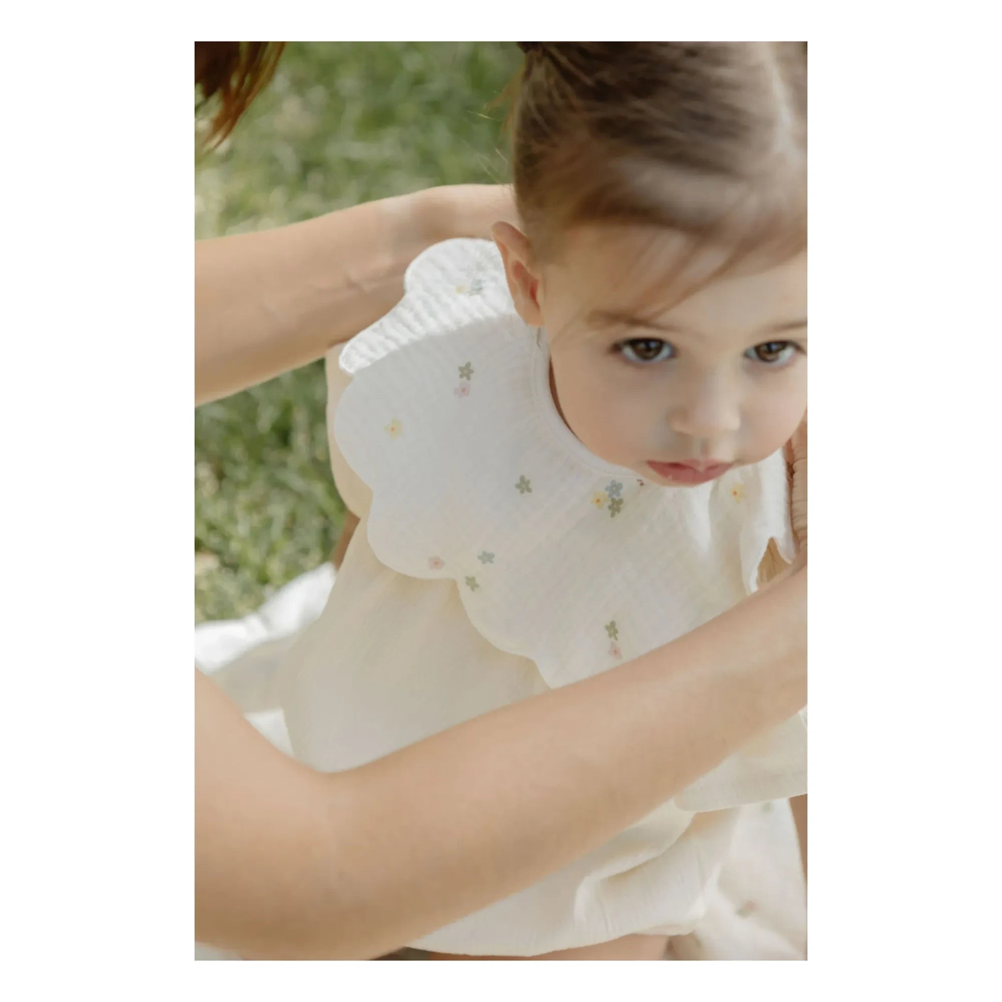 Soft Spot - Organic Cotton Poppy Leaf Bibs - Set of 3