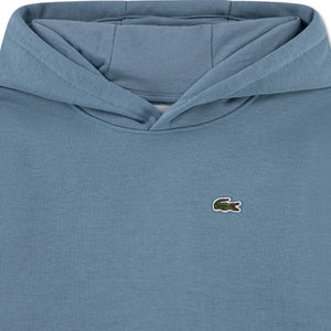 Lacoste - Logo Kapüşonlu Sweatshirt | Açık Mavi