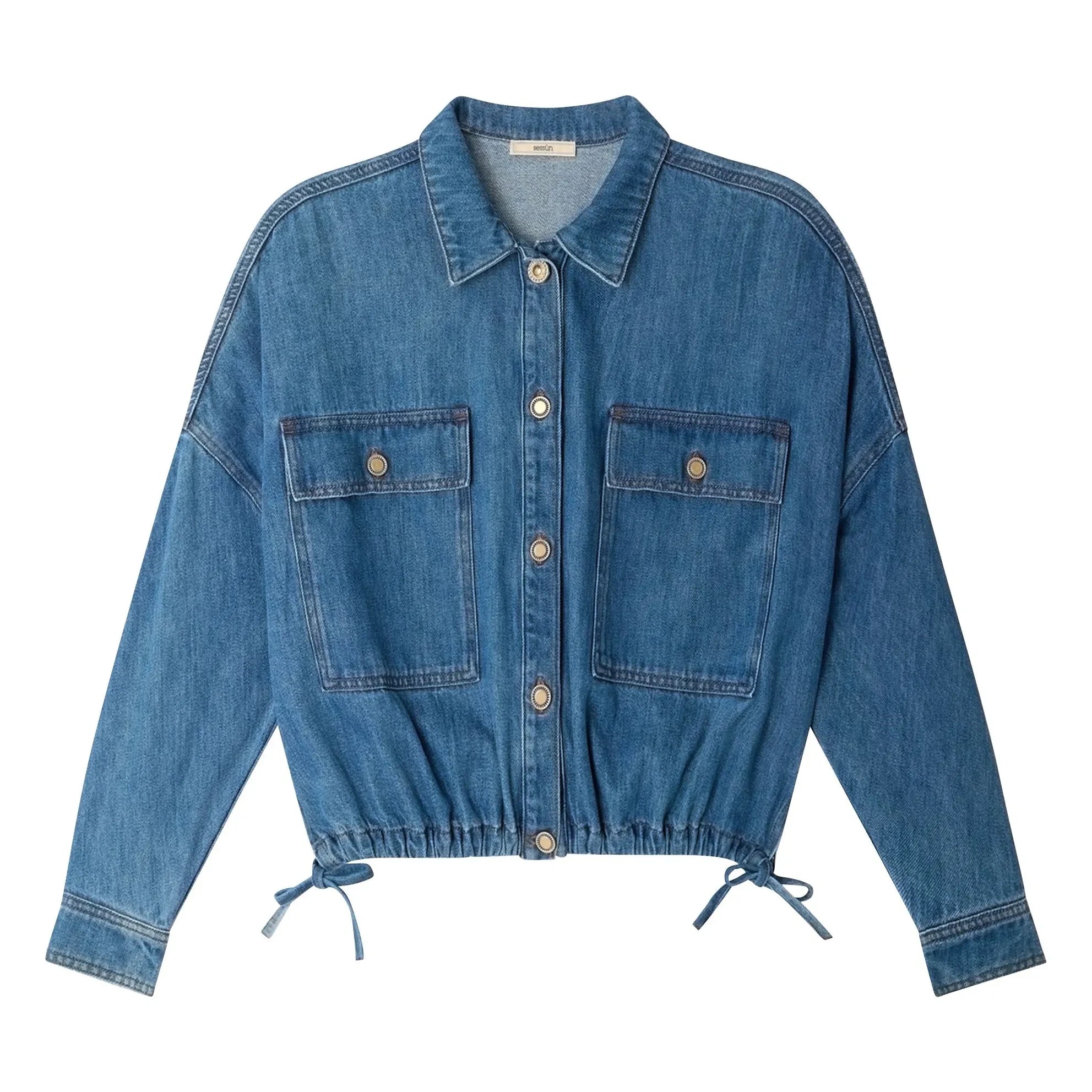 Sessùn - Cazanim Baumwolljacke | Blau