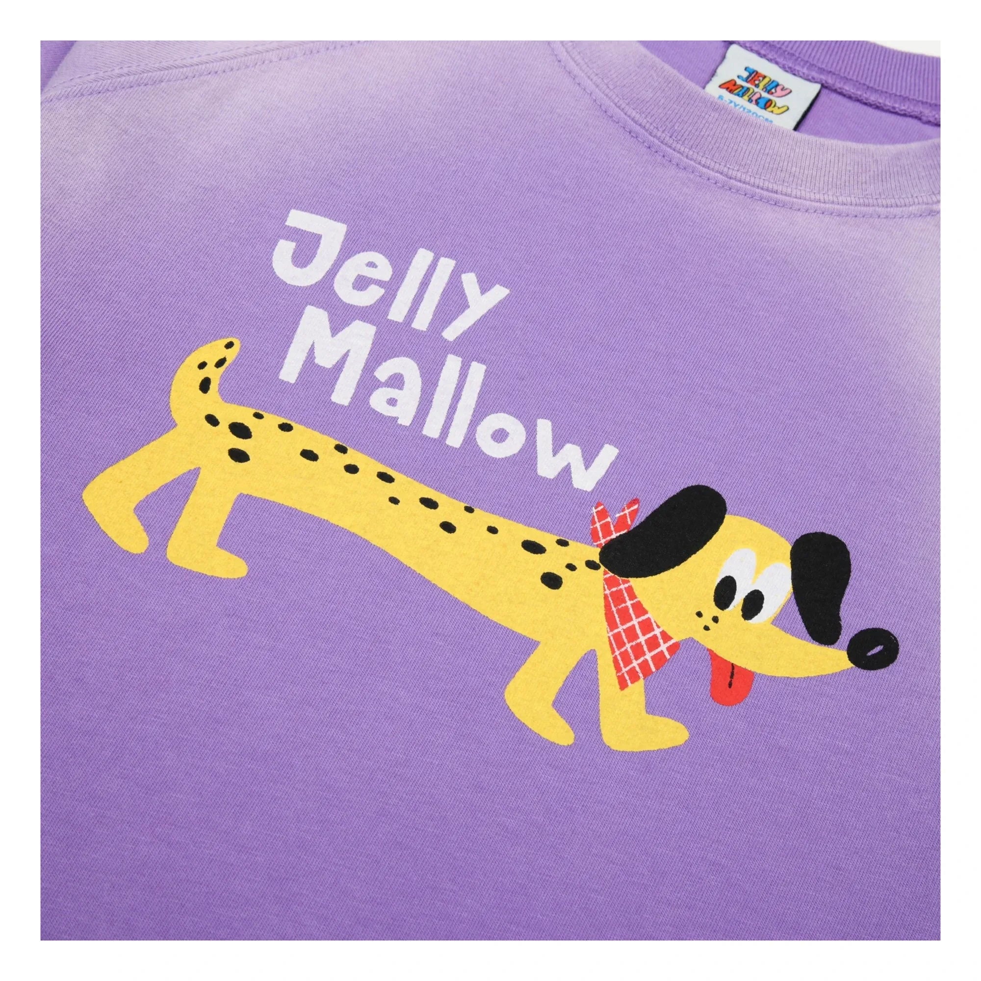Jelly Mallow - Batik-Hundeshirt | Lila