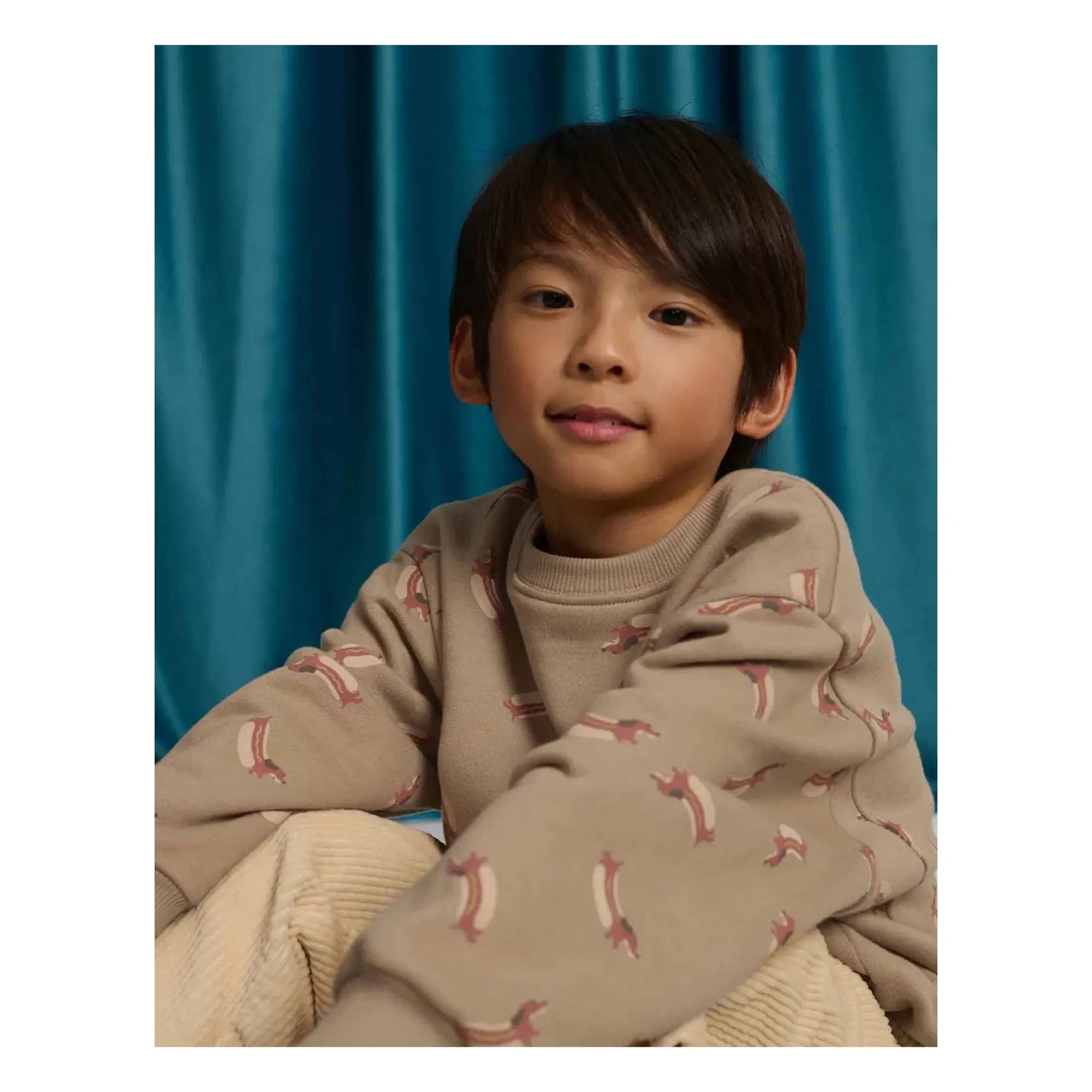 Gingersnaps - Renzo Hot Dog sweatshirt | Bej