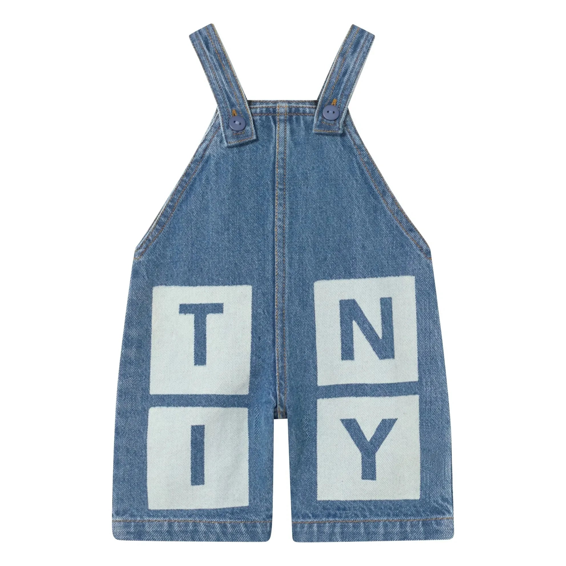 Tinycottons - Denim Tiny Latzhose | Blau