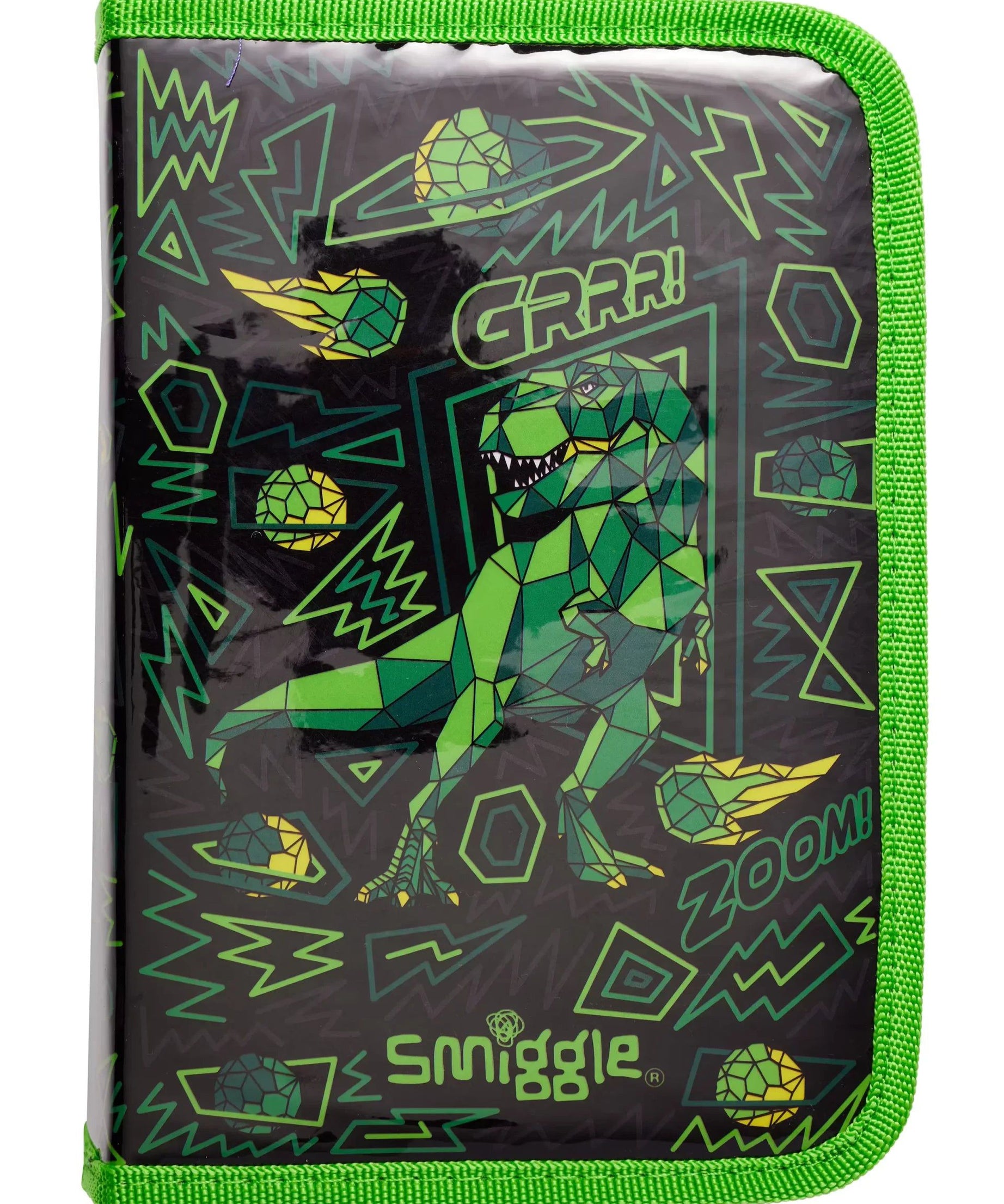Smiggle - Wild Side Dino Kalem Kutusu ve Kırtasiye Seti-Dinossi