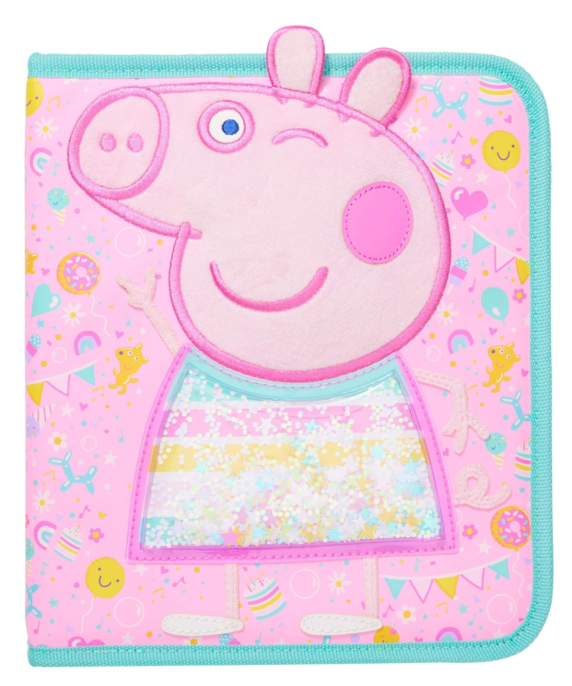 Smiggle - Peppa Pig Kırtasiye Seti ve Kalem Kutusu-Dinossi