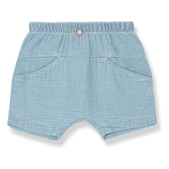 1+ in the family - Anafi Denim Shorts | Light Blue