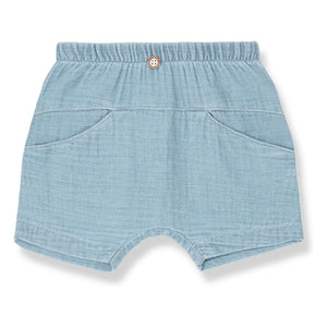 1+ in the family - Anafi Denim Shorts | Light Blue