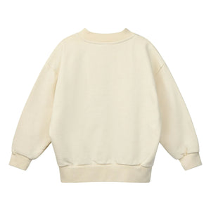 Wynken - Kukka Bio-Baumwoll-Sweatshirt | Creme