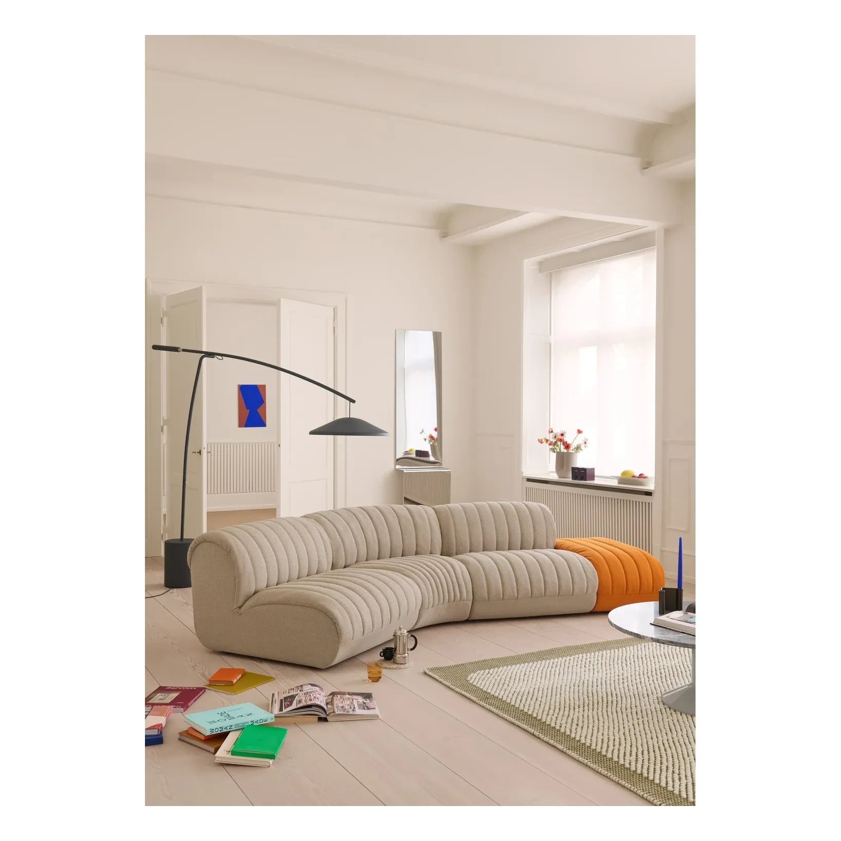 Muuto - Pleat Ayna, Gustav Winsth | Gümüş