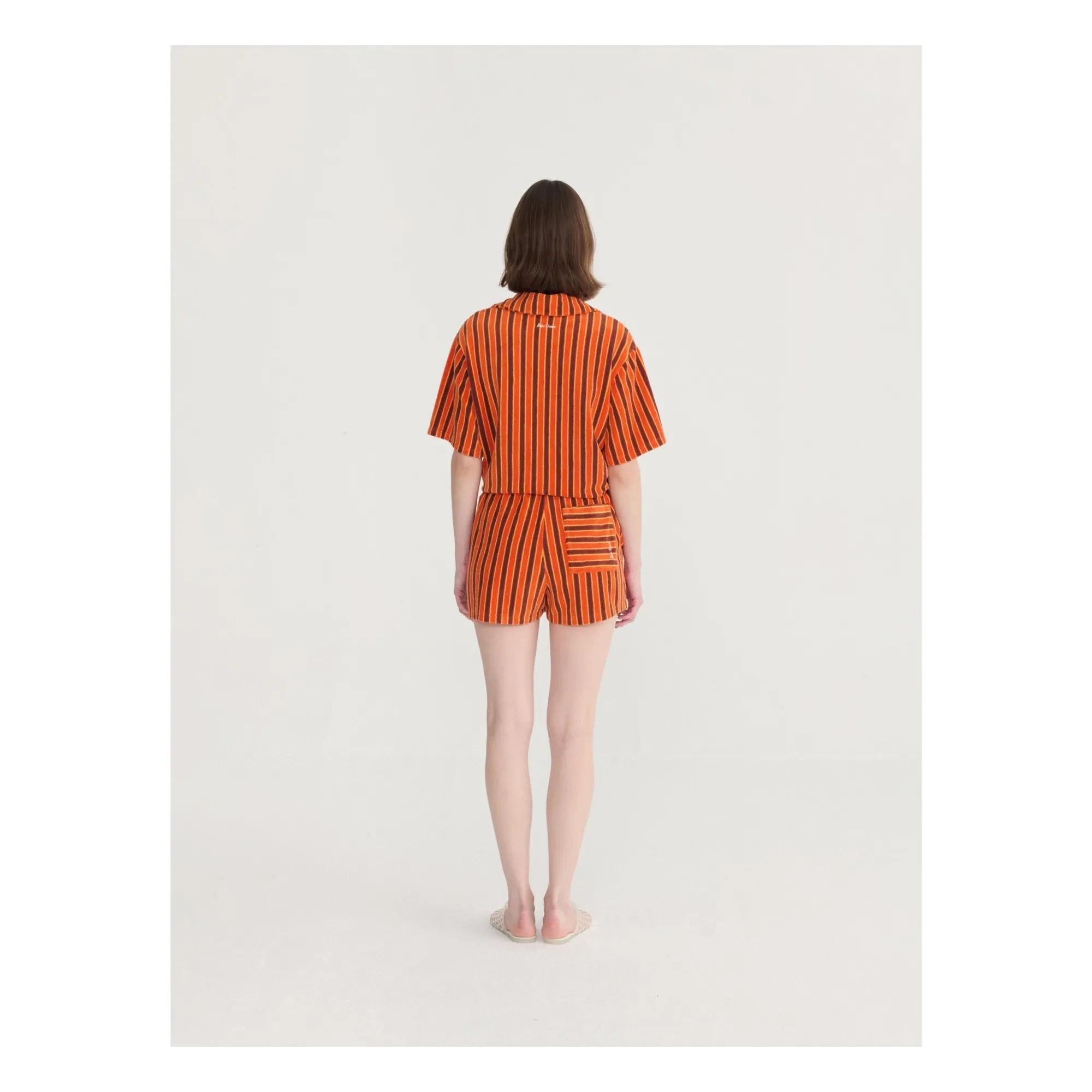 Bobo Choses - Frottee-Shorts aus Baumwolle | Camel