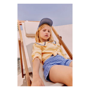 Mipounet - Häkelshorts Blaue Kirsche | Blau
