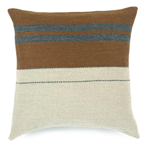 Libeco - Highland Stripe yastık kılıfı | Krem