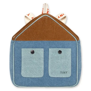 Tinycottons – Selbstgenähter Rucksack | Blau