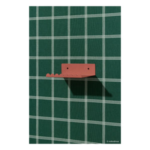 Nobodinoz - Vibes duvar rafı 20x16 cm | Terracotta