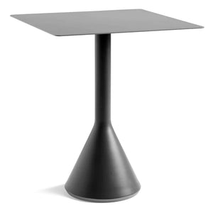 Hay - Palissade Cone Tisch von Ronan und Erwan Bouroullec - 65 x 65 cm | Anthrazit
