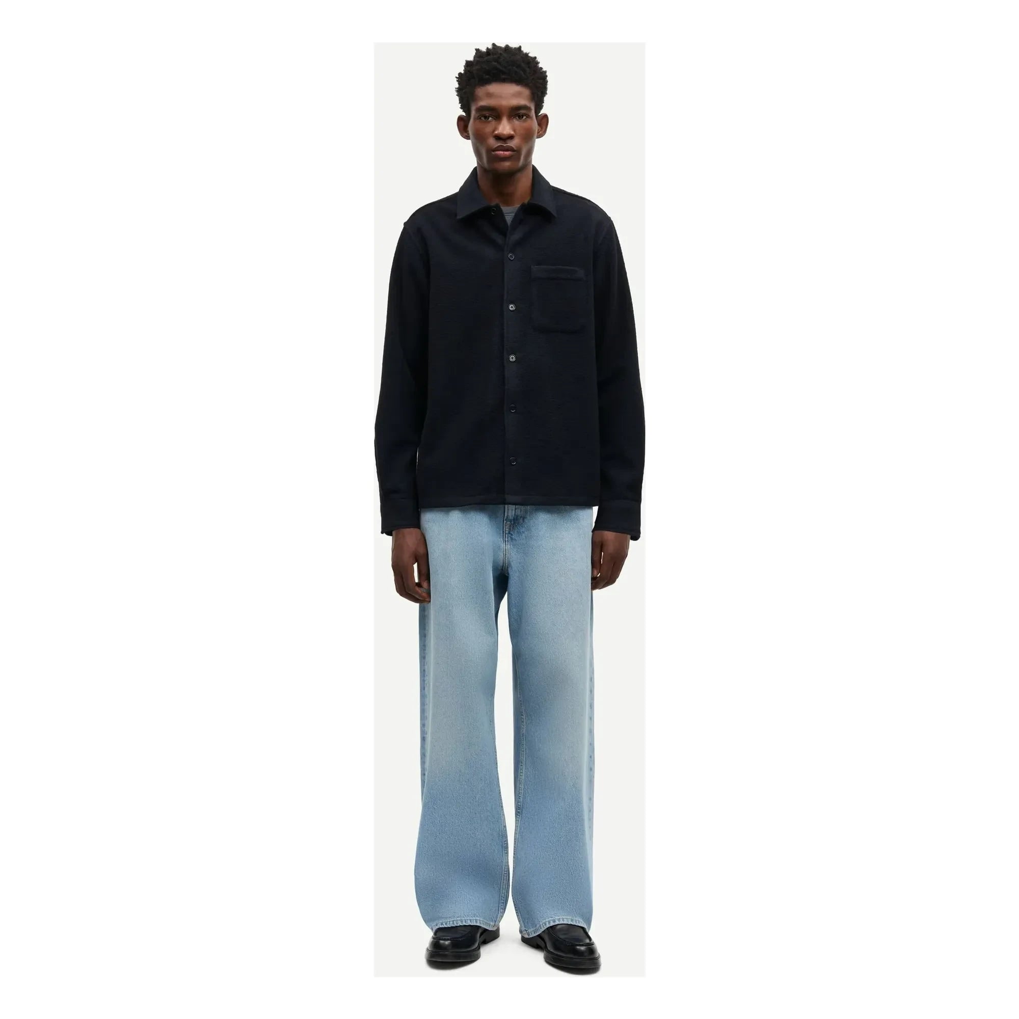 Samsoe Samsoe - Sadamon overshirt | Koyu Mavi