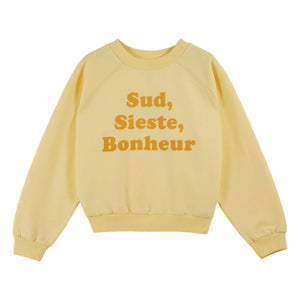 Emile et Ida - Sweat Message Organik pamuk | Mimosa