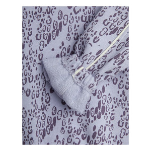 Mini Rodini - Organik pamuk leopar sweatshirt | Lila