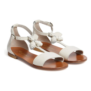 Bonpoint - Cherry Diamond Sandals | Cream
